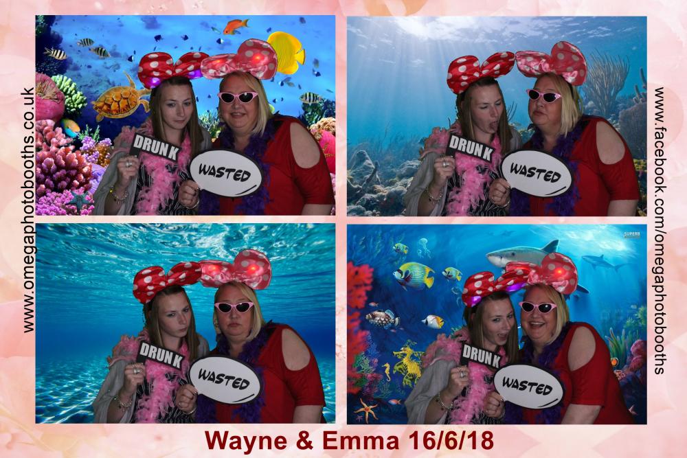 Emma & Wayne's Wedding | View more photos from the event at gallery.omegaphotobooths.co.uk/u/Omega-Photobooths/Emma-Waynes-Wedding